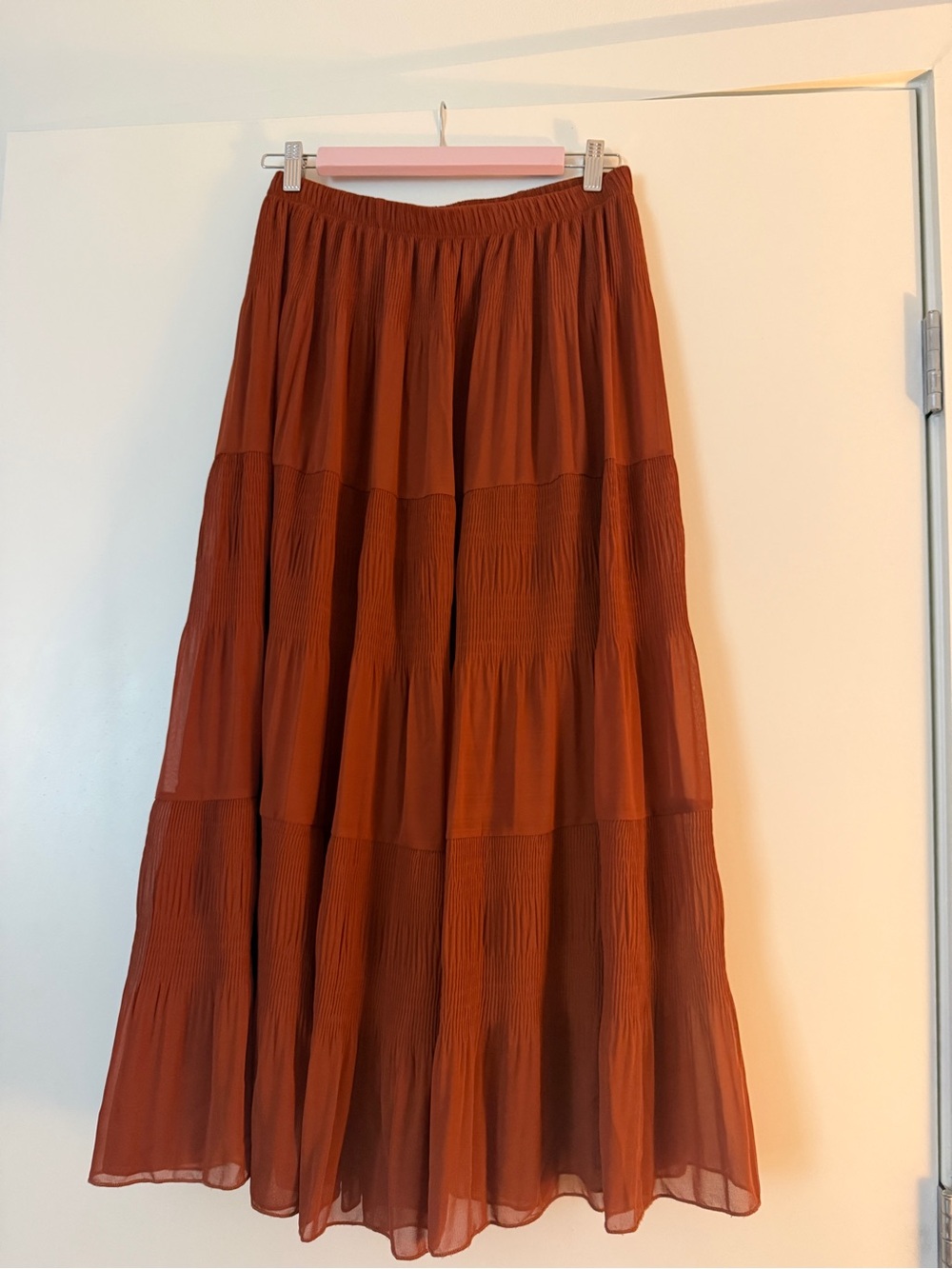 Women's chiffon flowy Skirt